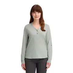 PANAMA JACK - Polera Manga Larga ajustable Mujer Verde