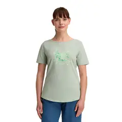 PANAMA JACK - Polera Mujer estampado algodón Verde
