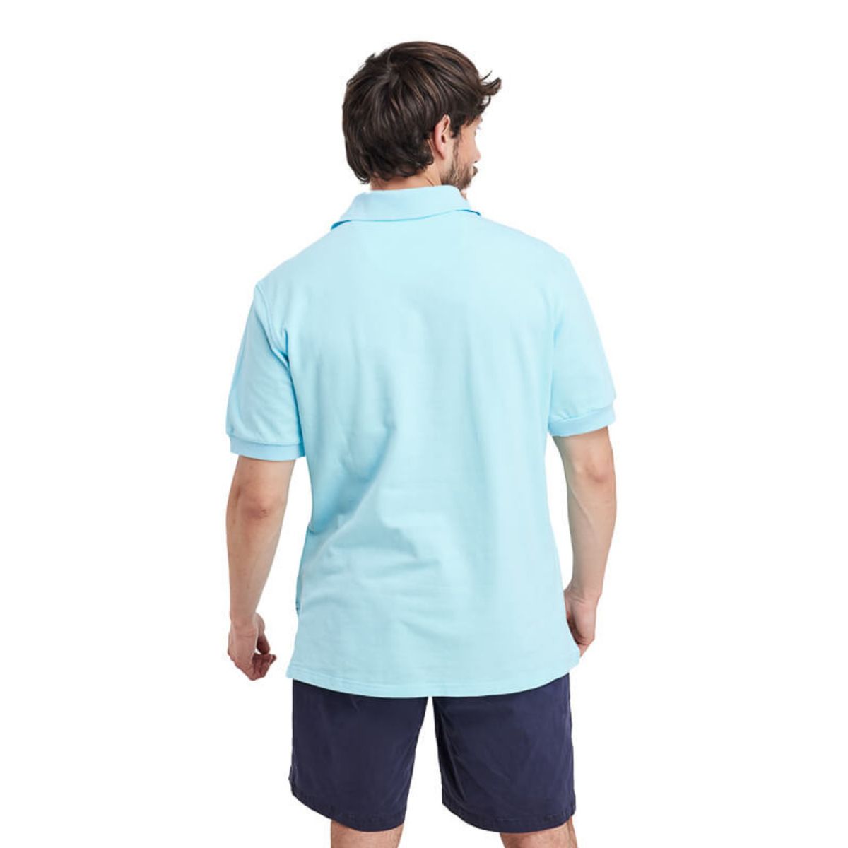 PANAMA JACK - Polera Hombre Casual Turquesa Panama Jack