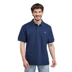 PANAMA JACK - Polera Hombre Casual Azul