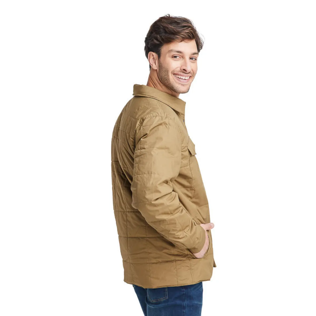 PANAMA JACK - Chaqueta Hombre Casual Marrón claro Panama Jack