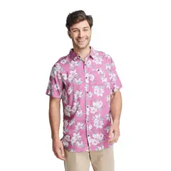 PANAMA JACK - Guayabera Hombre Casual Lila