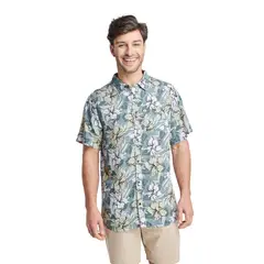 PANAMA JACK - Guayabera Hombre Casual Verde