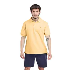 PANAMA JACK - Polera Hombre Casual Amarillo