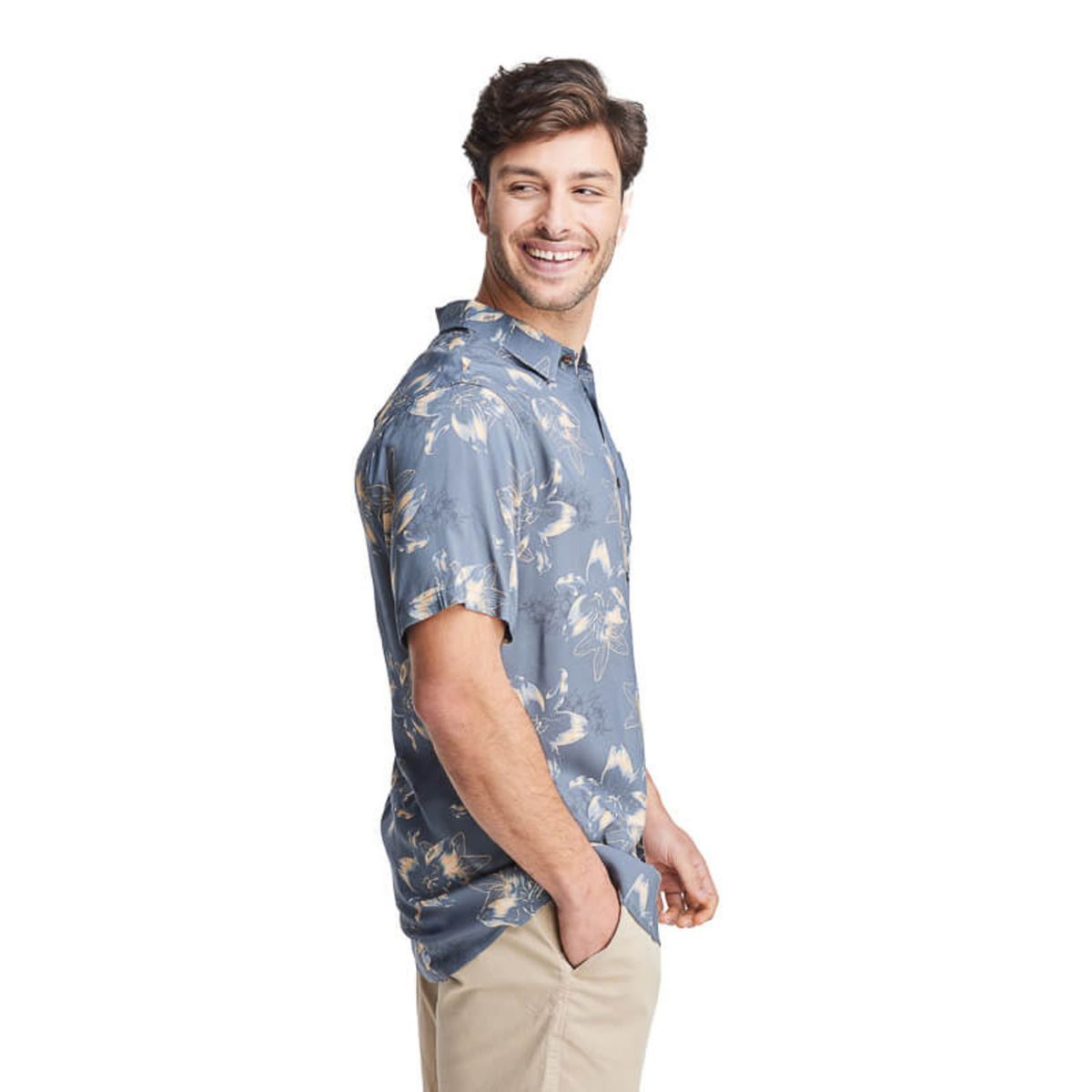 PANAMA JACK - Guayabera Hombre Casual Verde Panama Jack