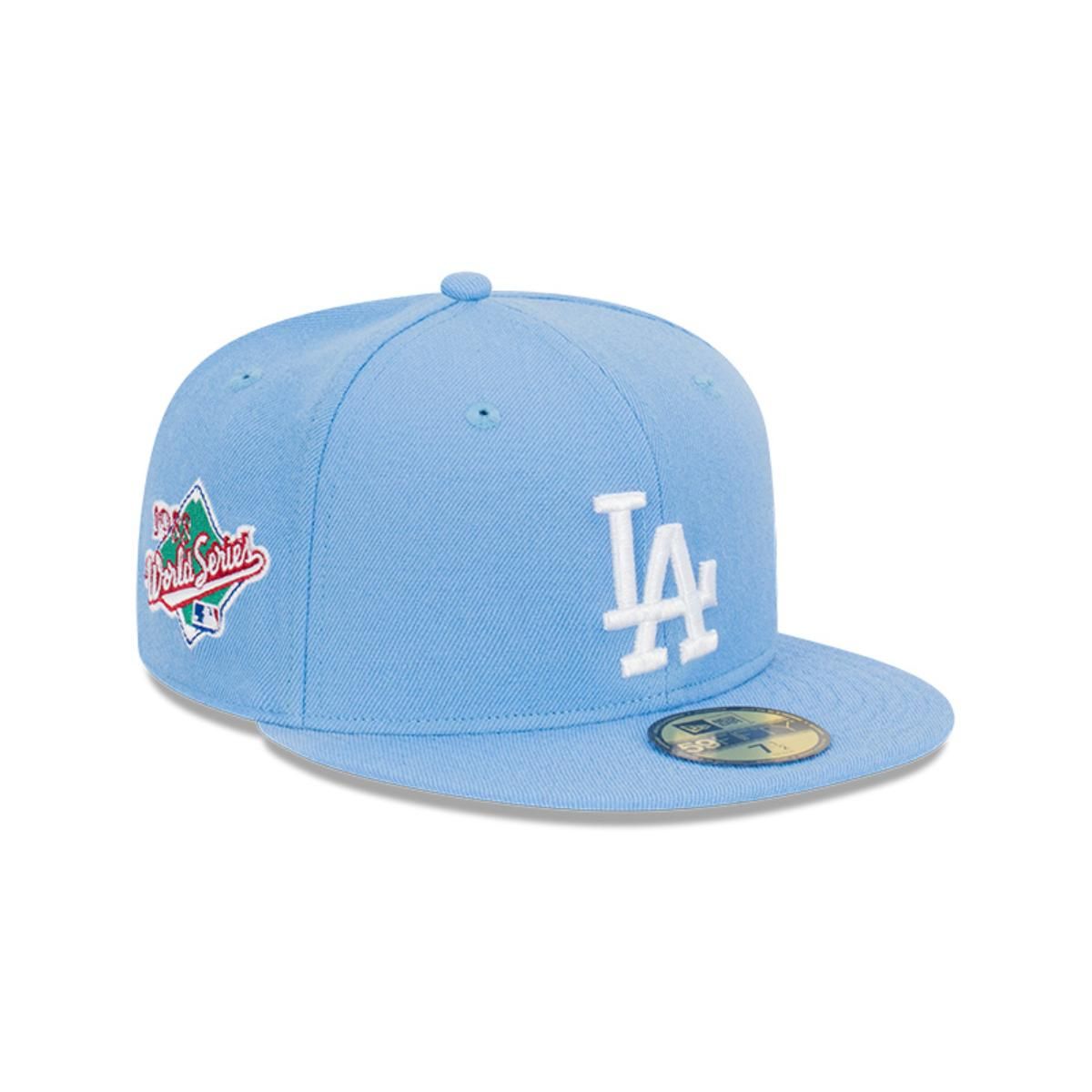 NEW ERA - Gorra 59Fifty Los Angeles Dodgers World Series Celeste