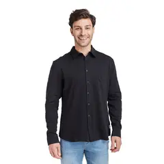 PANAMA JACK - Camisa Hombre Casual Negro
