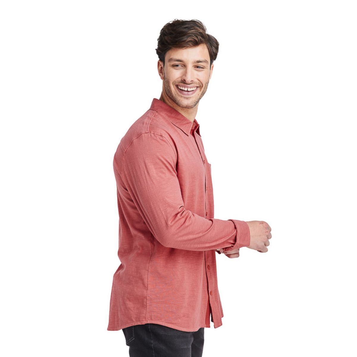 PANAMA JACK - Camisa Hombre Casual Rojo Panama Jack