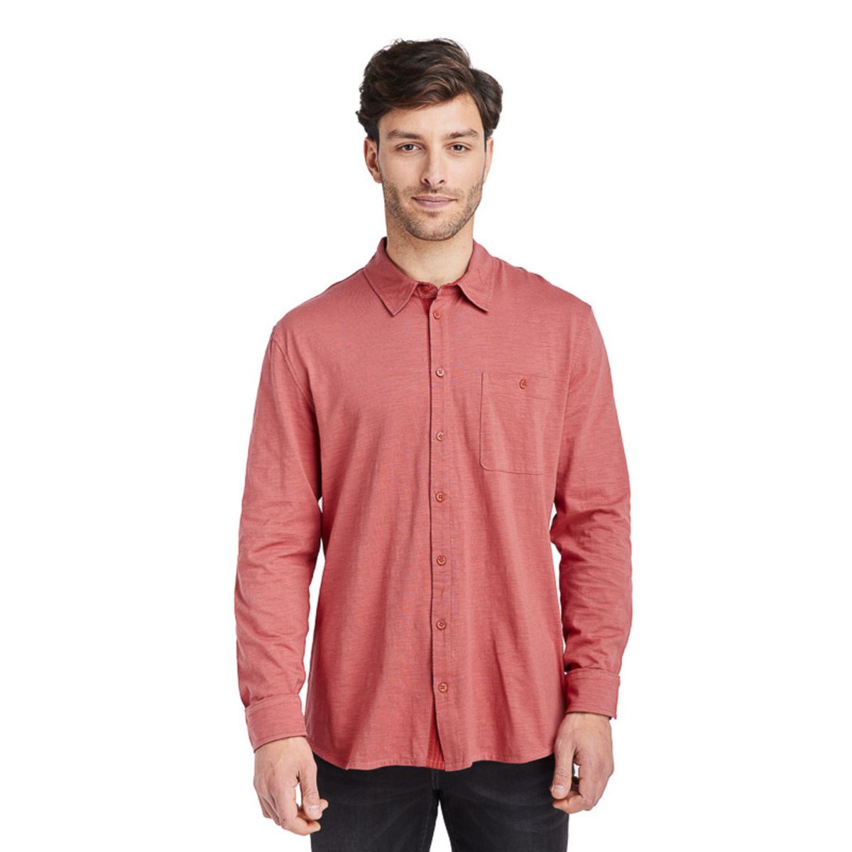 PANAMA JACK - Camisa Hombre Casual Rojo Panama Jack