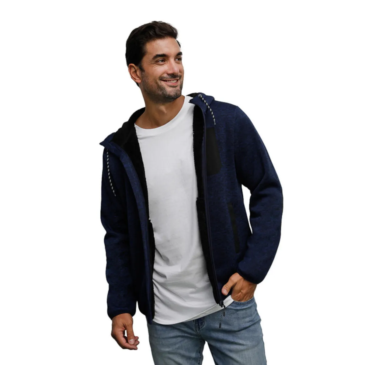 PANAMA JACK - Polerón Hombre Casual Azul Panama Jack
