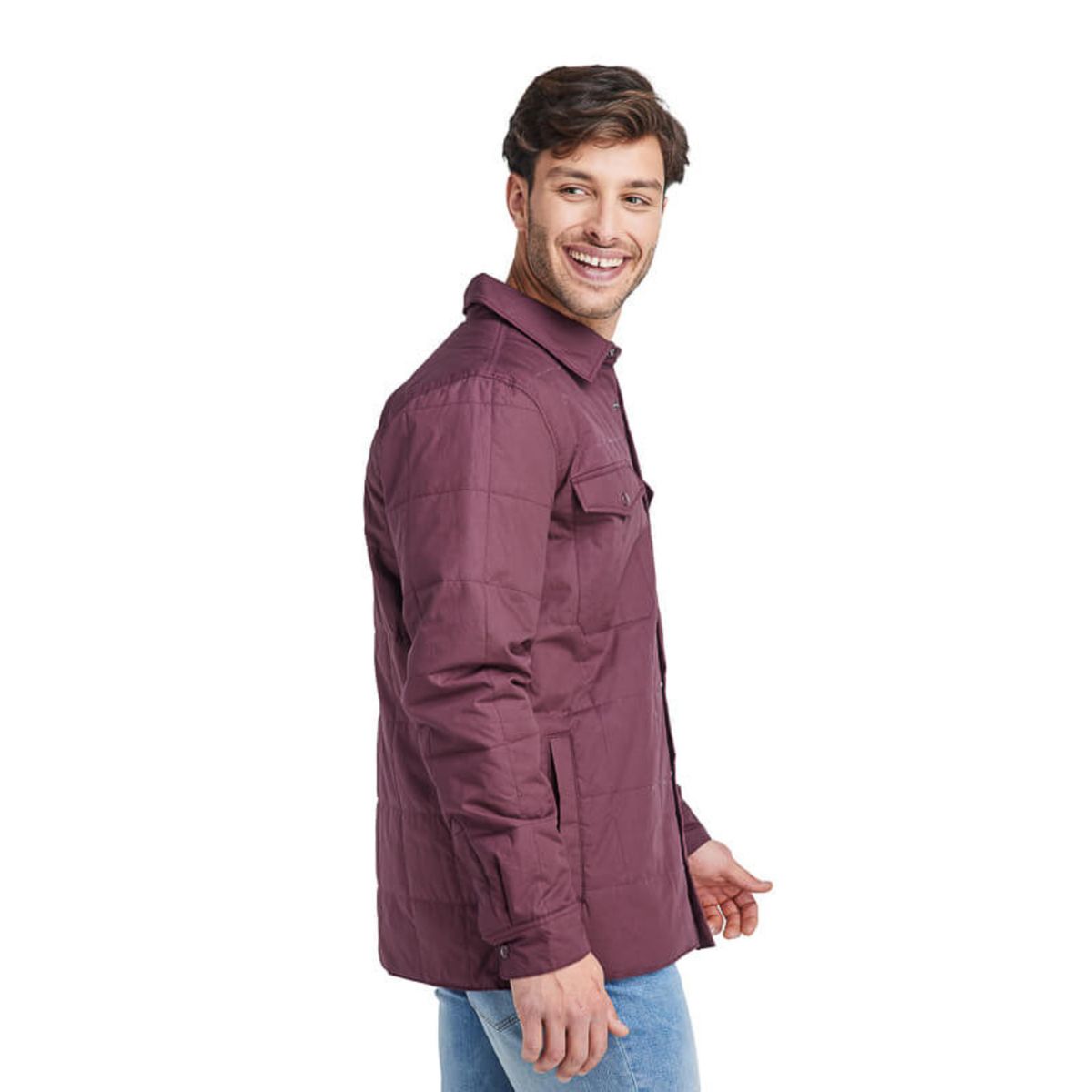 PANAMA JACK - Chaqueta Hombre Casual Bordó Panama Jack