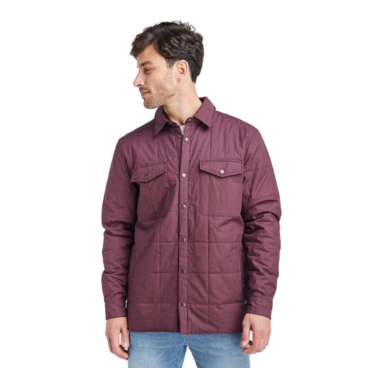 PANAMA JACK - Chaqueta Hombre Casual Bordó Panama Jack