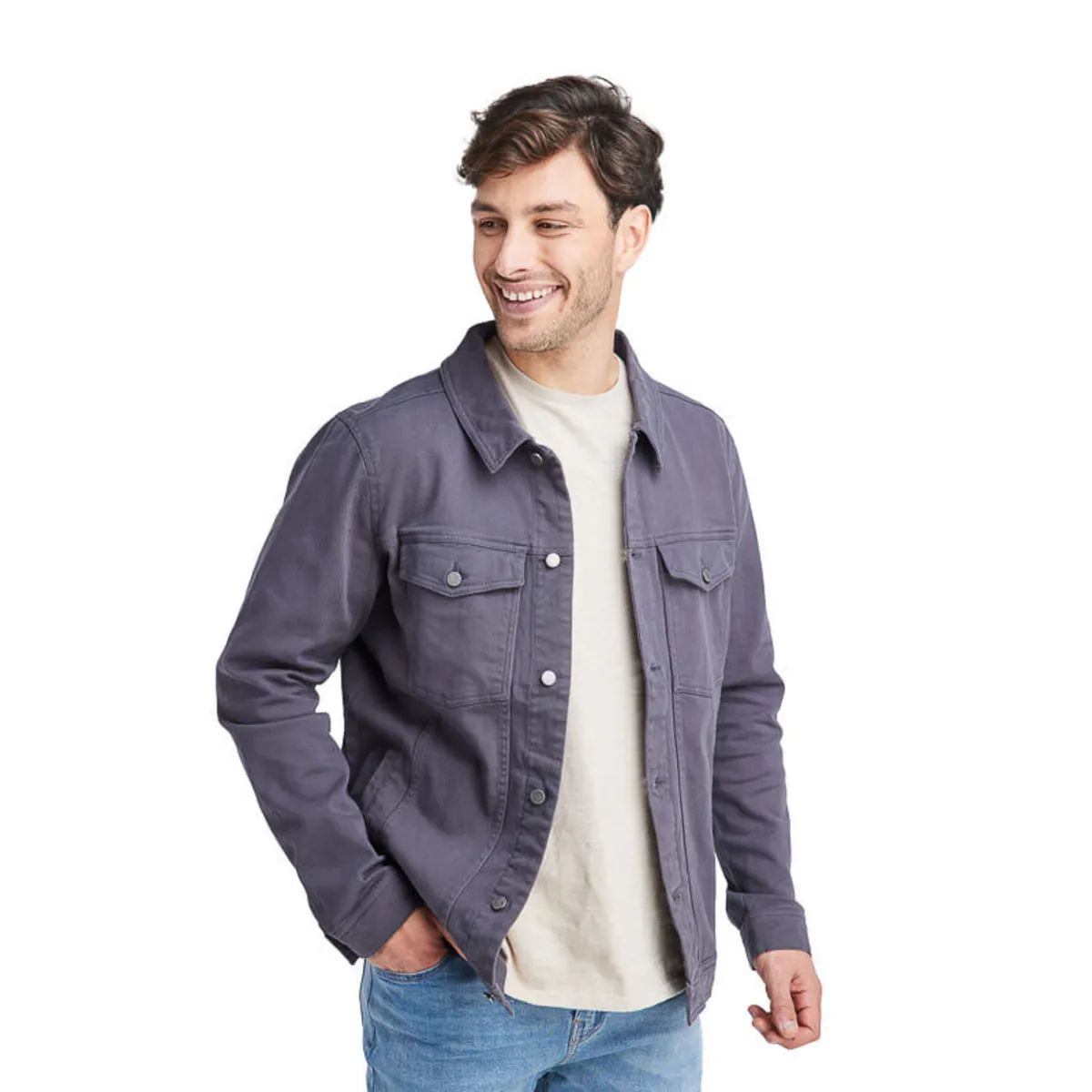 PANAMA JACK - Chaqueta Hombre Casual Gris Panama Jack