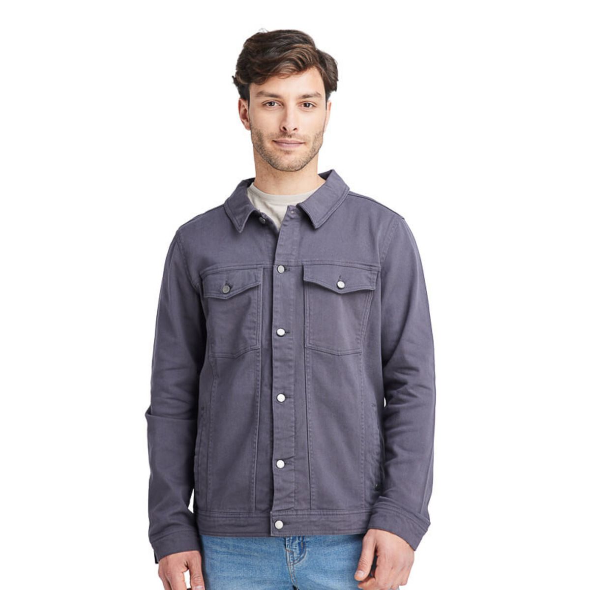 PANAMA JACK - Chaqueta Hombre Casual Gris Panama Jack