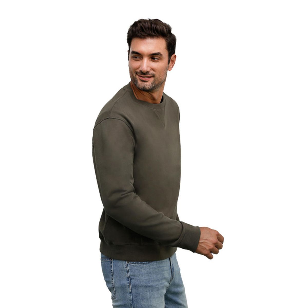 PANAMA JACK - Polerón Hombre Casual Verde Panama Jack