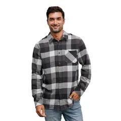 PANAMA JACK - Camisa Hombre tipo leñadora Gris