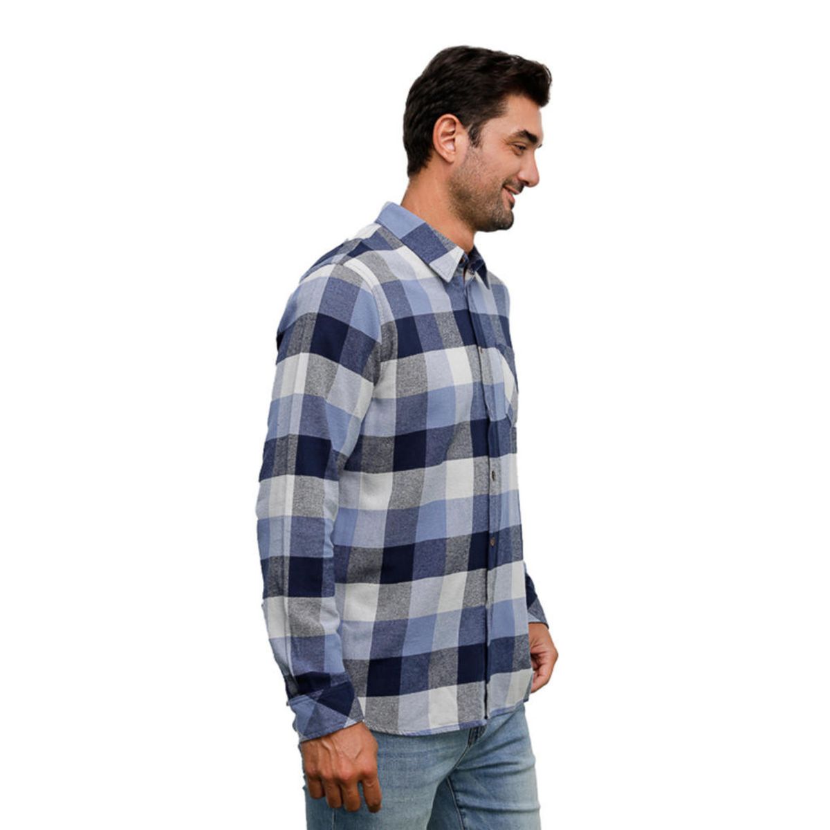 PANAMA JACK - Camisa Hombre tipo leñadora Azul Panama Jack