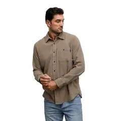 PANAMA JACK - Camisa Hombre Casual Beige