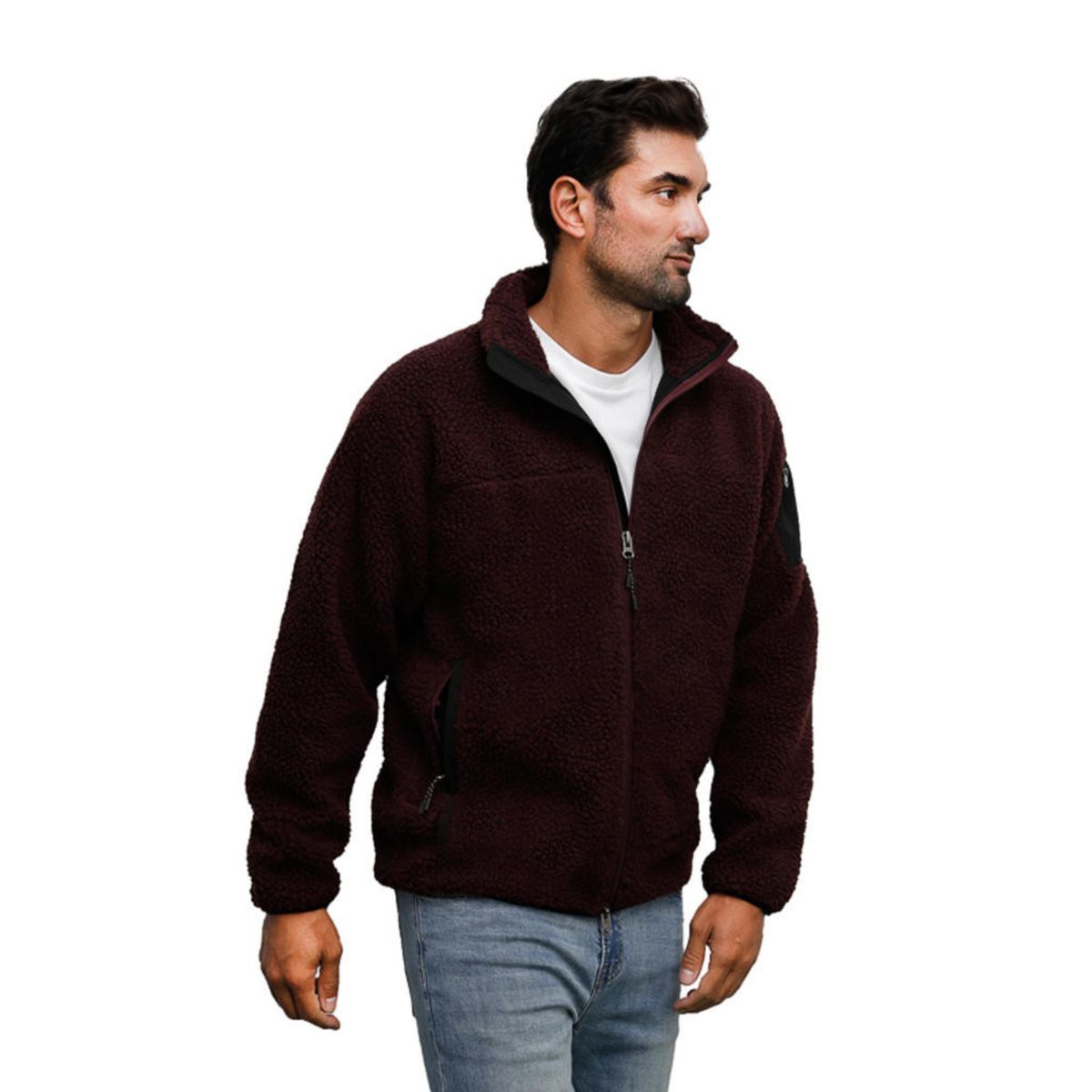 PANAMA JACK - Chaqueta Hombre Chiporro Bordó Panama Jack