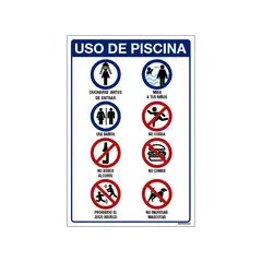 MAU PRINT - Uso de Piscina 20x30