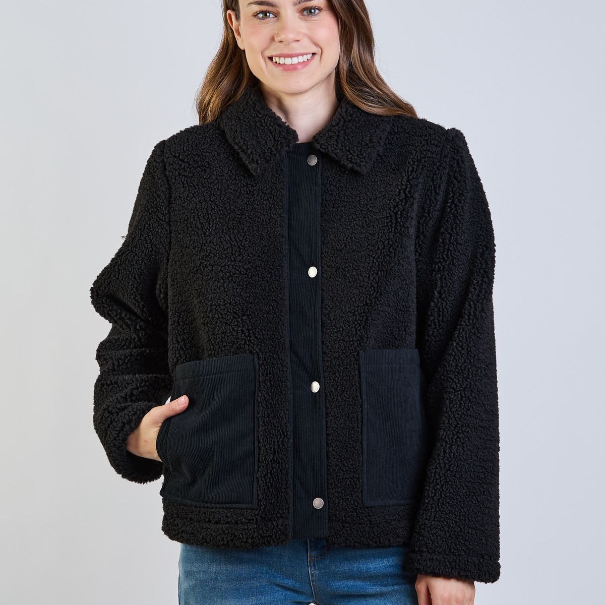 RIP CURL - Chaqueta Roamer Negro Mujer Rip Curl
