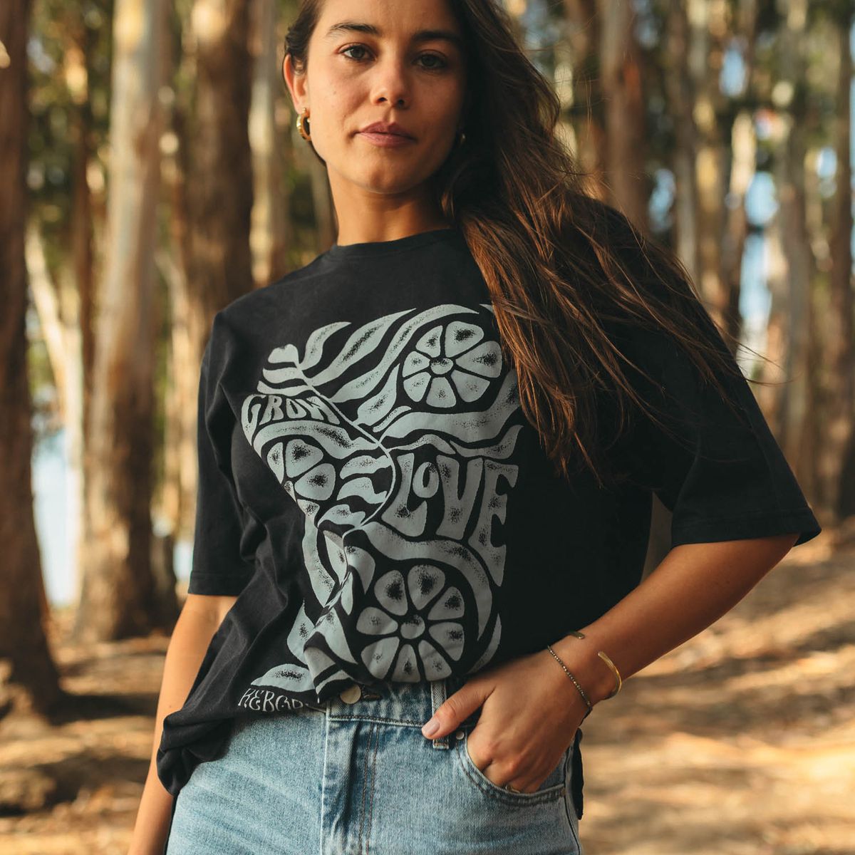 MAUI AND SONS - Polera Mc Capraia Negro Mujer Maui And Sons