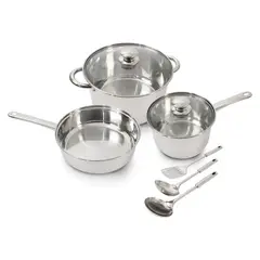 ILKO - Batería de Cocina Prime 5 Piezas + 3 Utensilios
