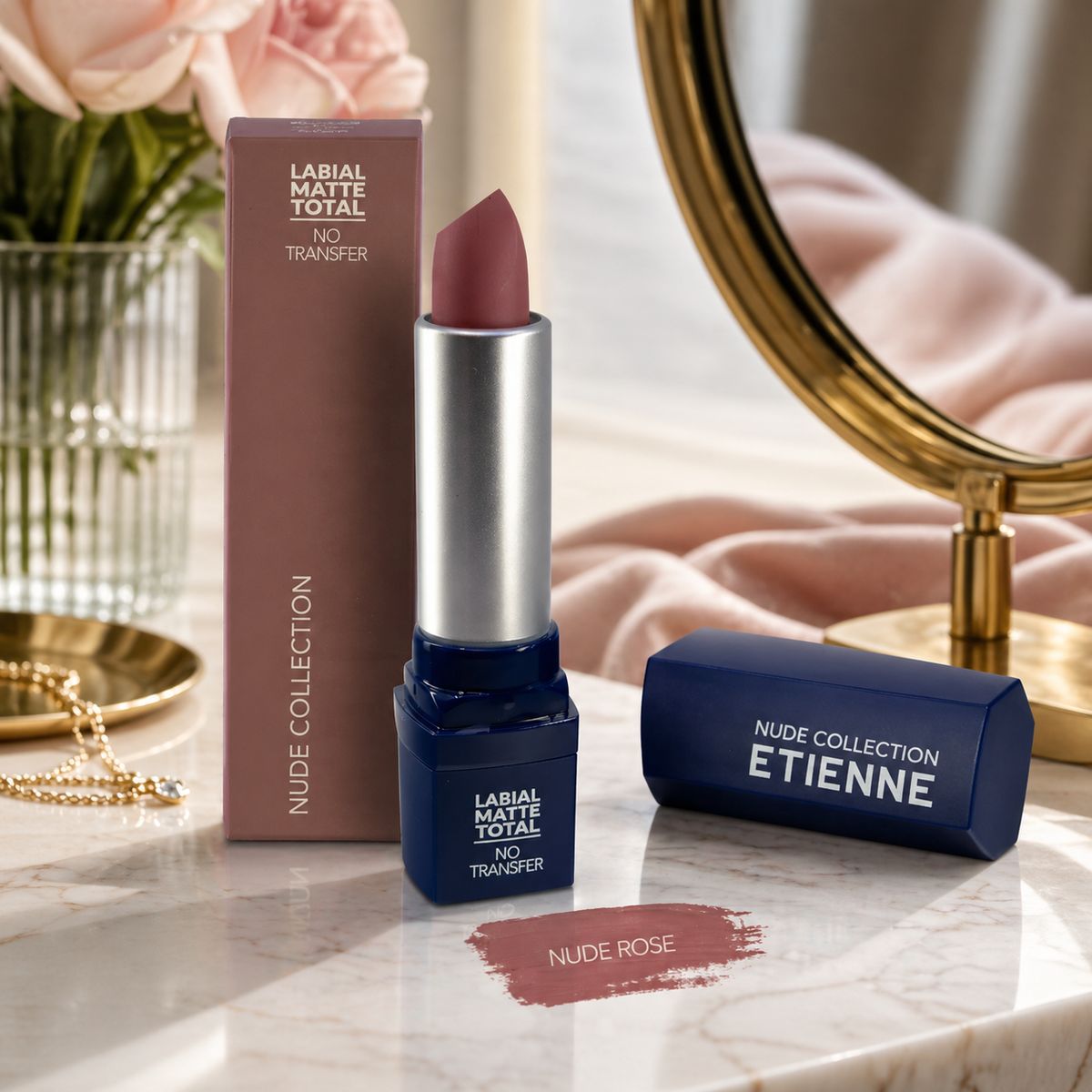 ETIENNE - Etienne Labial Barra Matte Total Rose Mauve