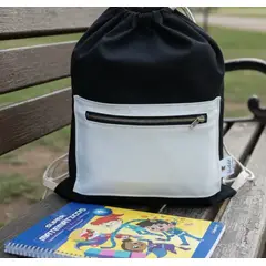 HAOKIDS - Morral mochila Escolar lona Bolso universidad de viaje o deportes outdoor 40x30 cm