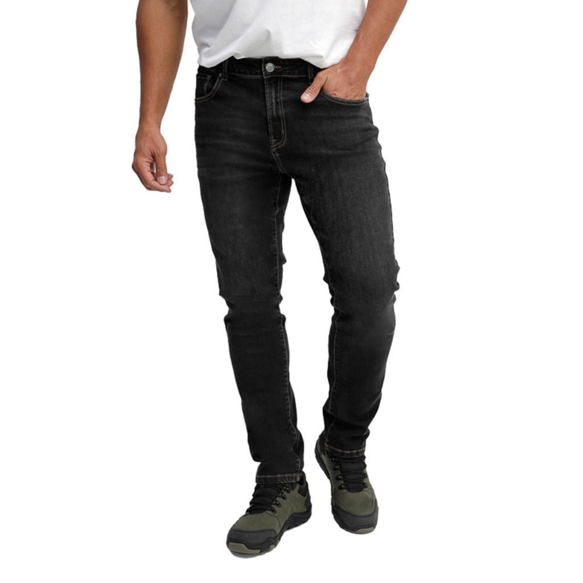 PANAMA JACK - Jeans Hombre Casual Gris Panama Jack
