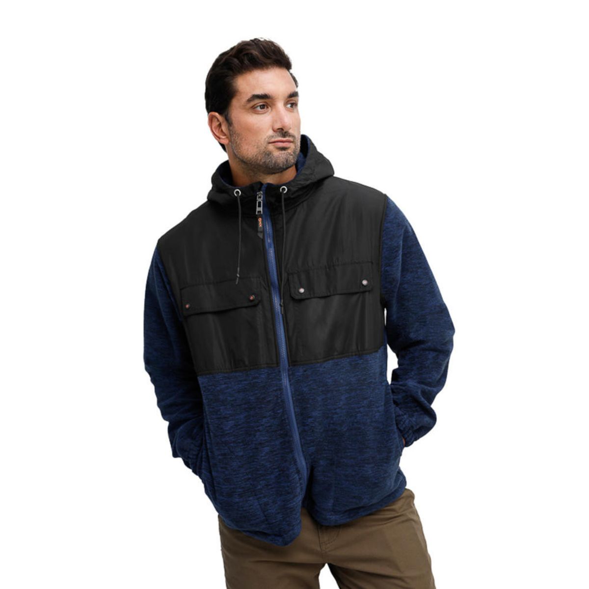 PANAMA JACK - Chaqueta Hombre Polar Azul Panama Jack