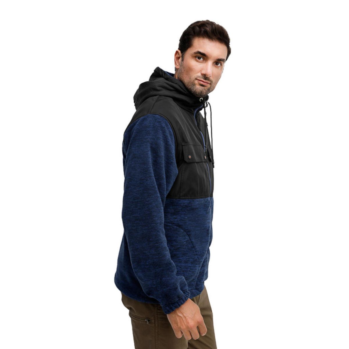 PANAMA JACK - Chaqueta Hombre Polar Azul Panama Jack