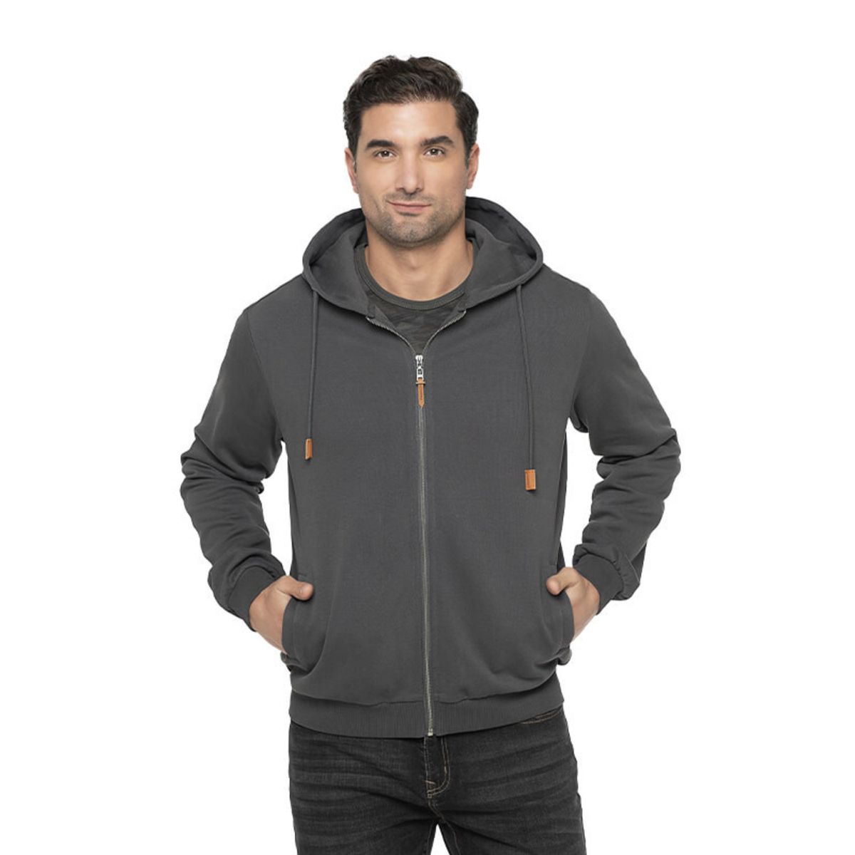 PANAMA JACK - Polerón Hombre Casual Gris Panama Jack