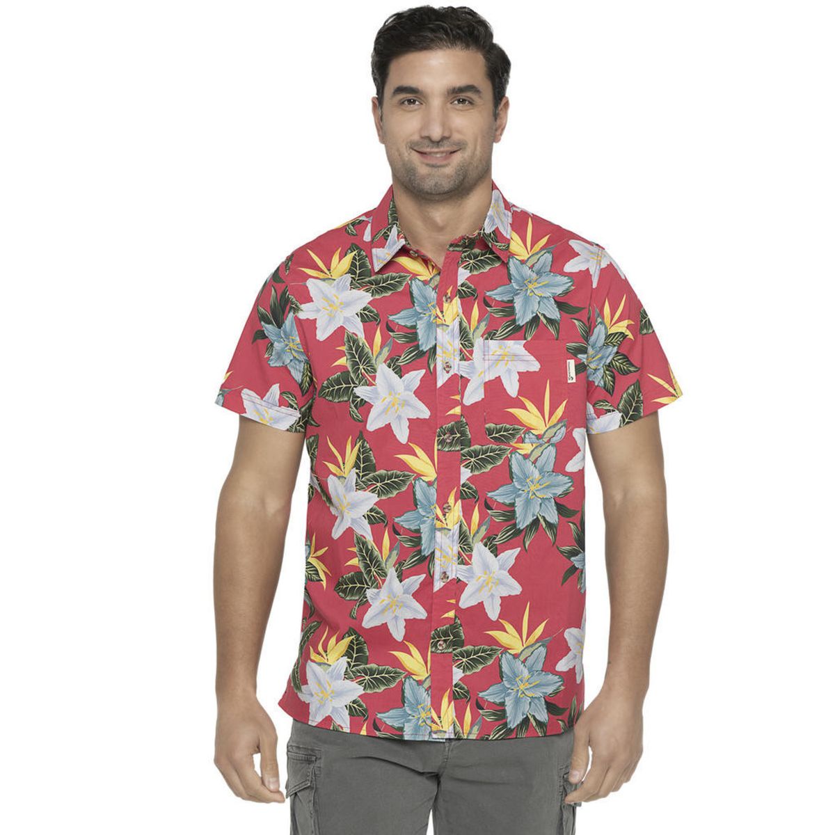 PANAMA JACK - Camisa Hombre Casual Fucsia Panama Jack