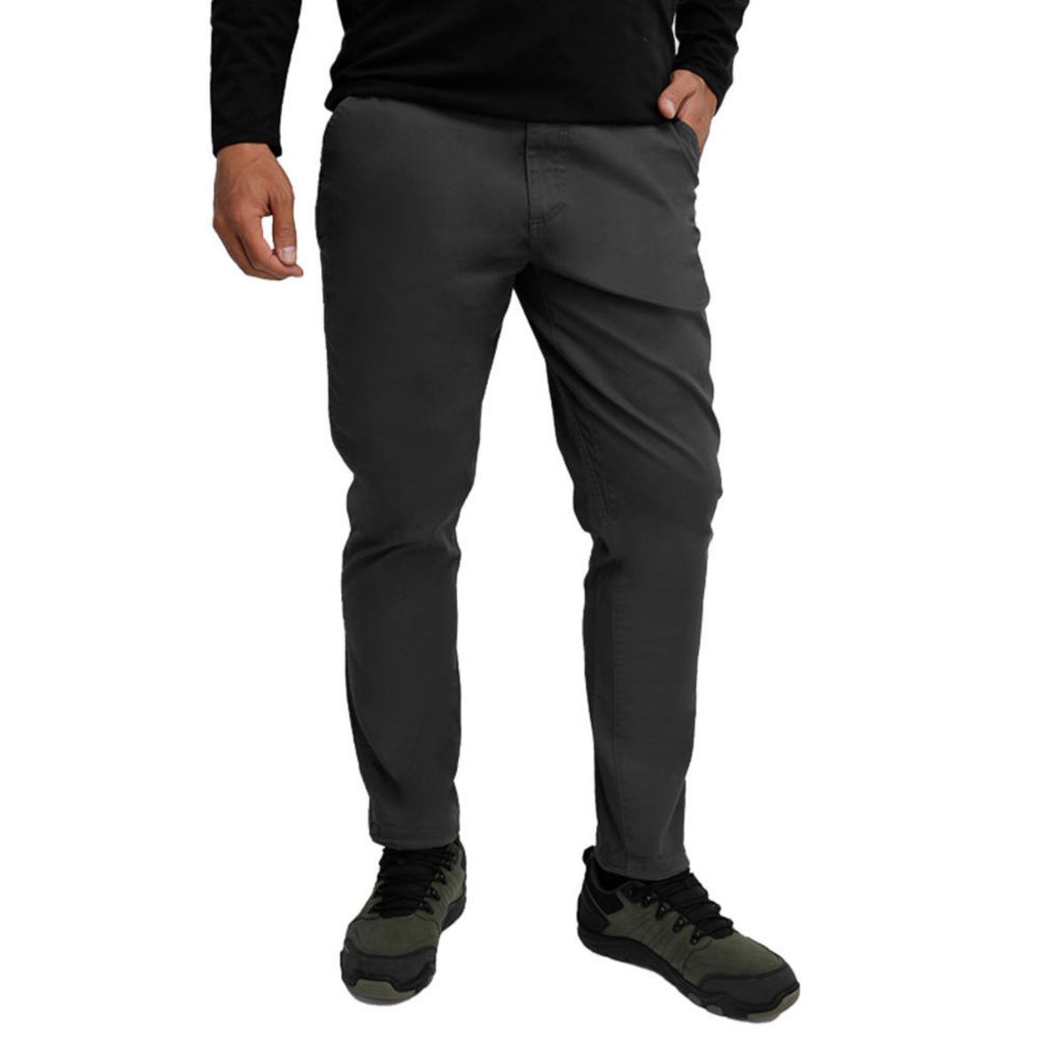 PANAMA JACK - Pantalón Hombre ajustable Relaxed Gris Panama Jack