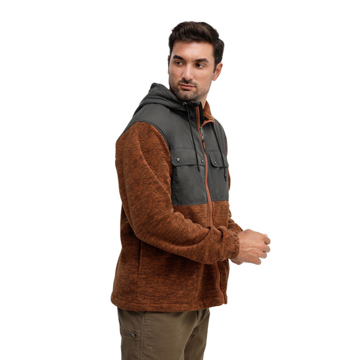PANAMA JACK - Chaqueta Hombre Polar Naranja Panama Jack
