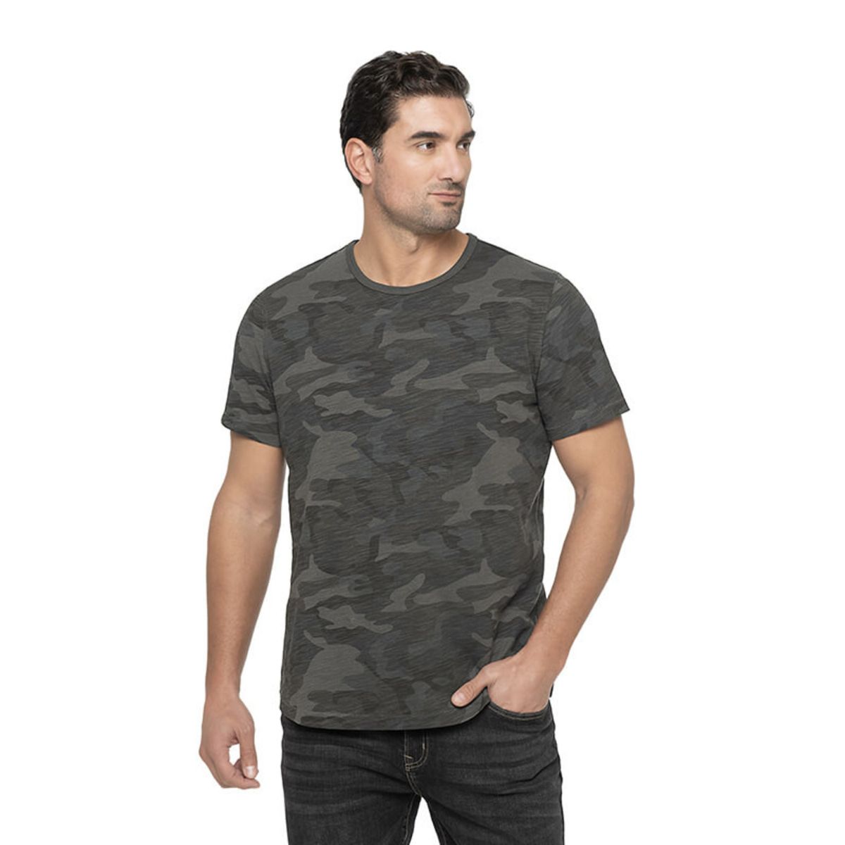 PANAMA JACK - Polera Hombre Casual Gris Panama Jack