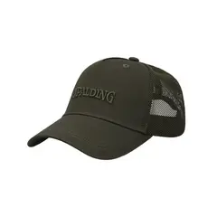 SPALDING - JOCKEY VERDE OSCURO CASUAL BORDADO