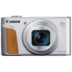 CANON - Camara digital Powershot SX740 HS Silver