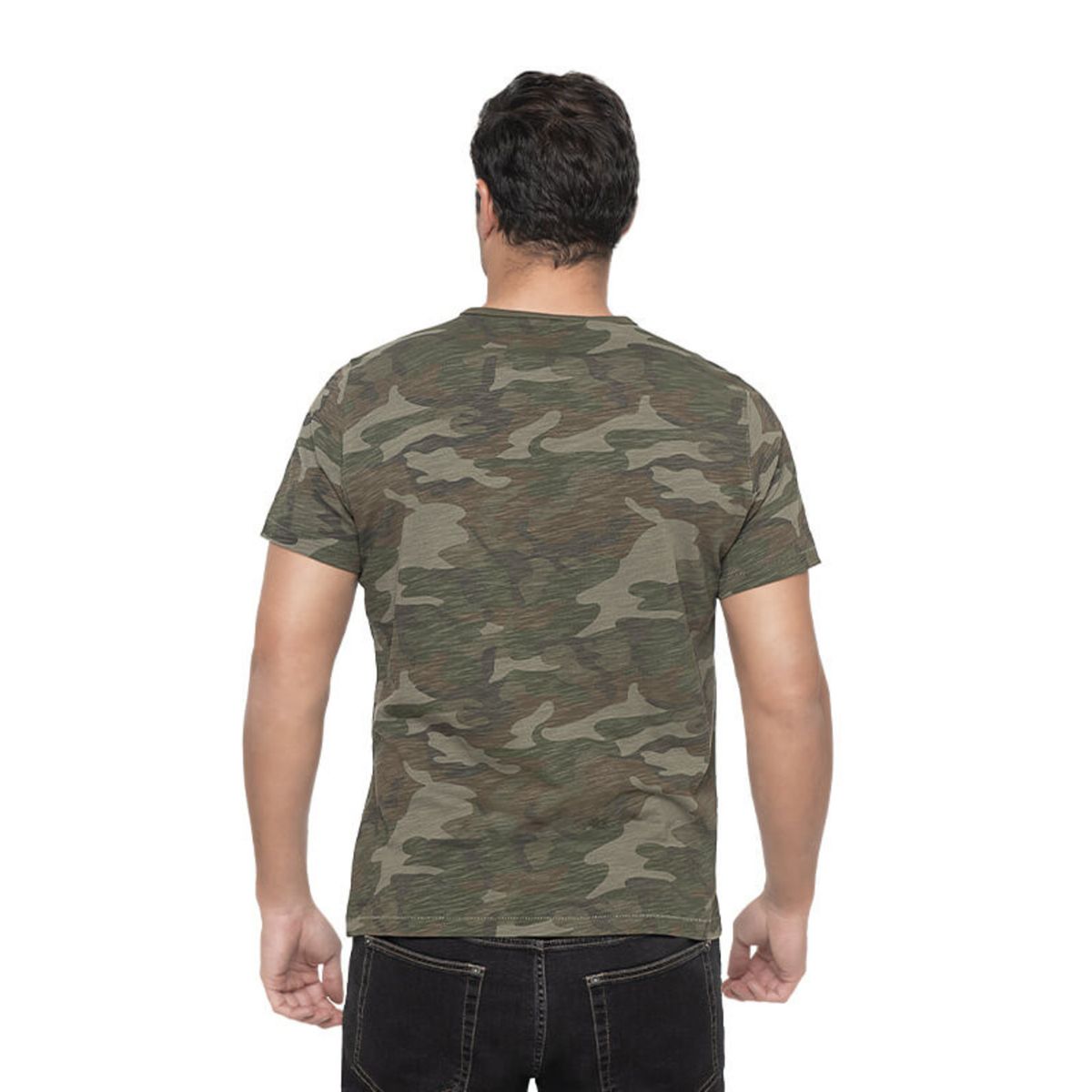 PANAMA JACK - Polera Hombre Casual Verde Panama Jack