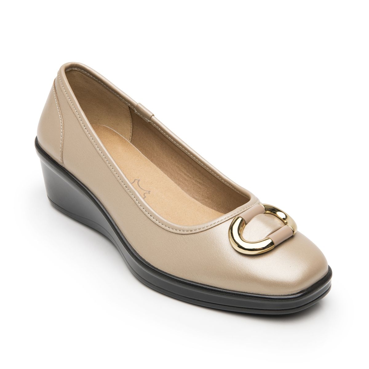 FLEXI - Zapato Mujer Anansa 136704 Dorado Flexi