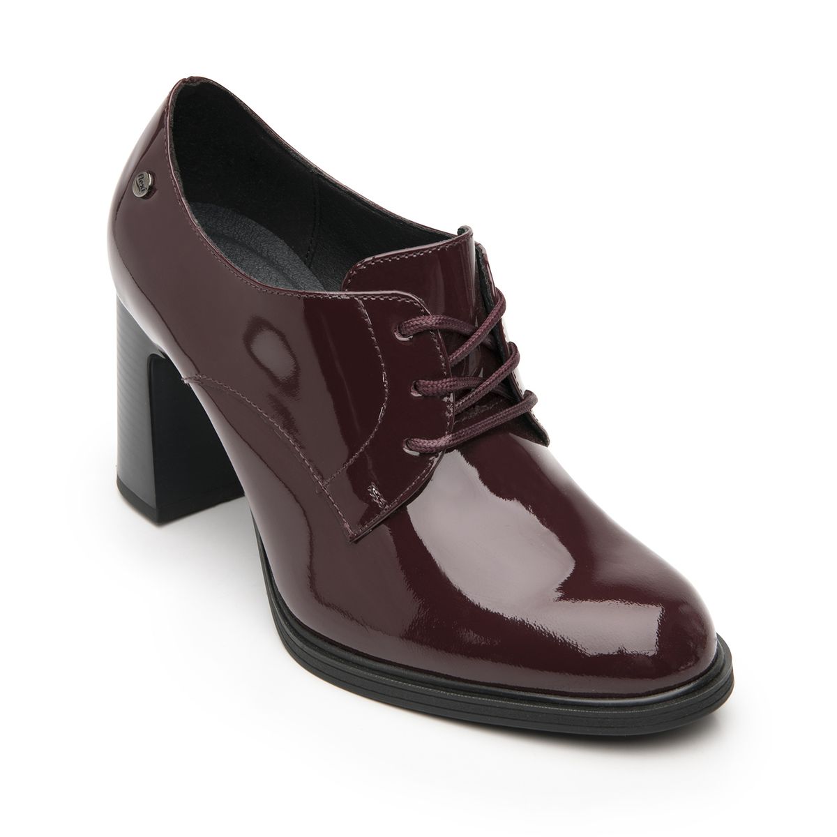 FLEXI - Bootie Mujer Mariela 130610 Burdeo Charol Flexi