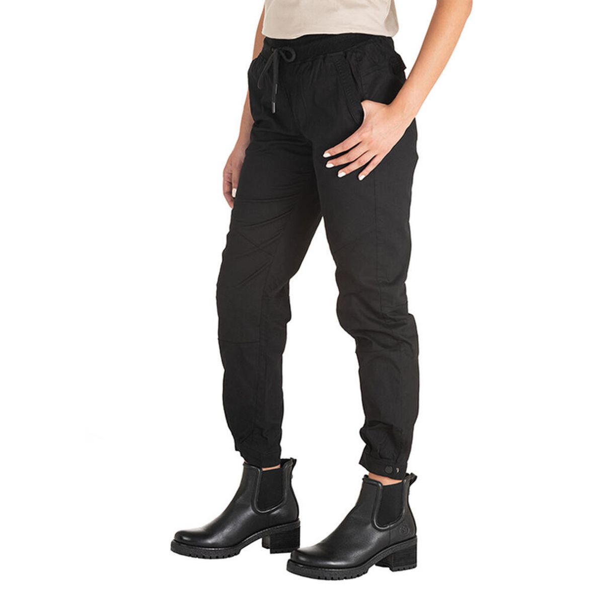 PANAMA JACK - Pantalón Mujer Casual Negro Panama Jack