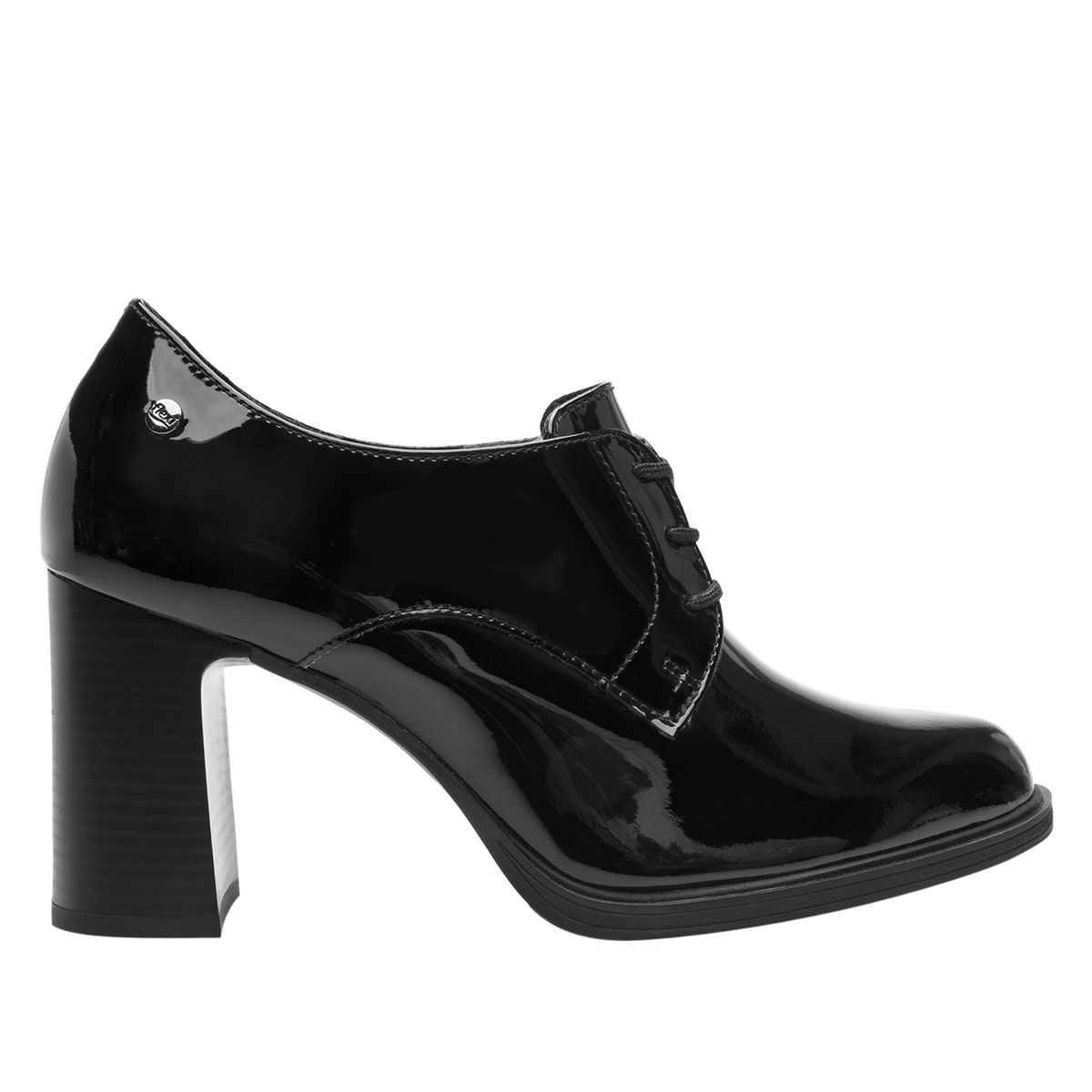 FLEXI - Bootie Mujer Mariela 130610 Negro Charol Flexi