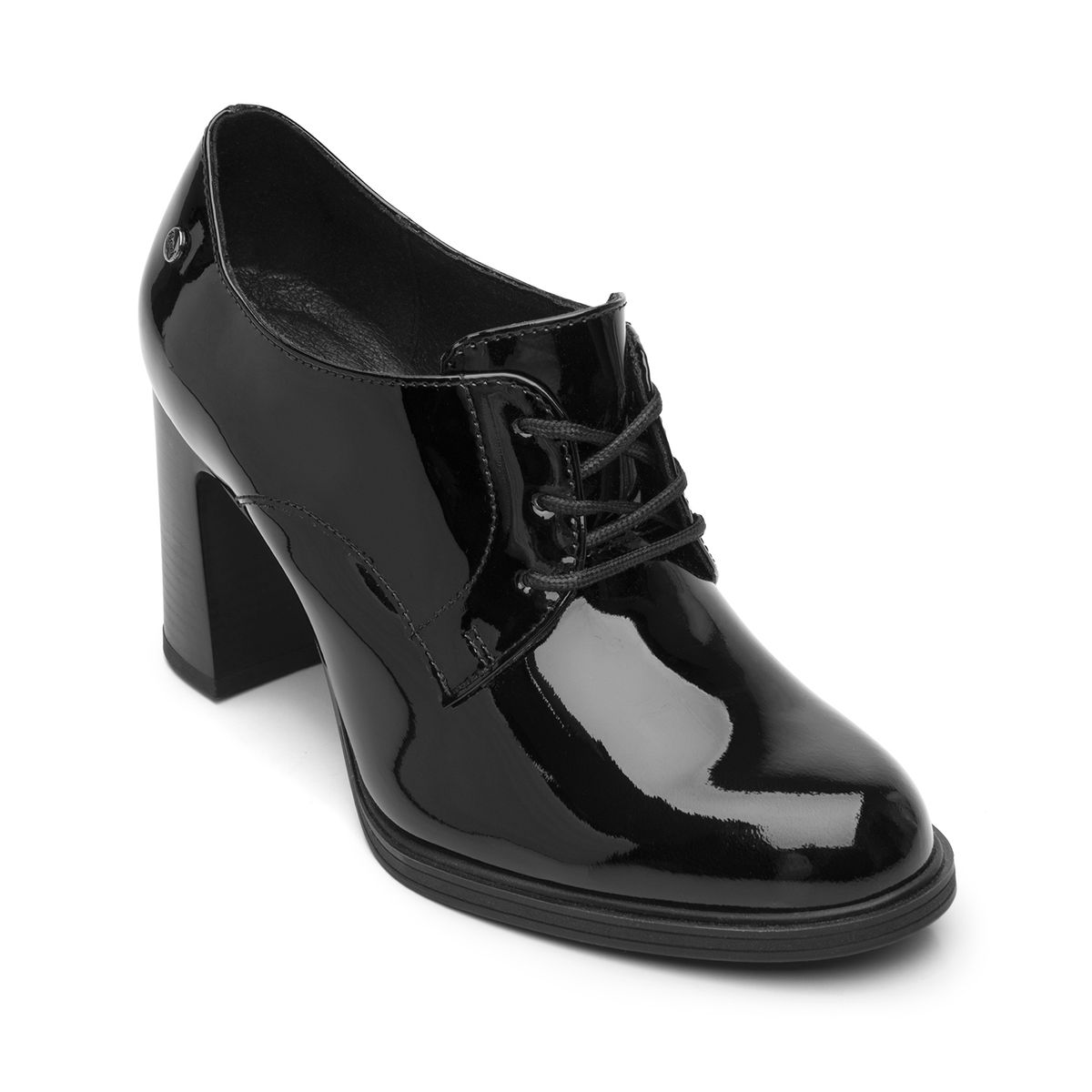 FLEXI - Bootie Mujer Mariela 130610 Negro Charol Flexi