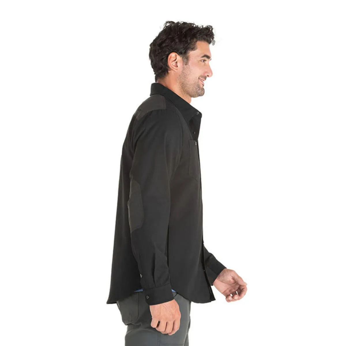 PANAMA JACK - Sobrecamisa Outdoor Hombre Negro Panama Jack