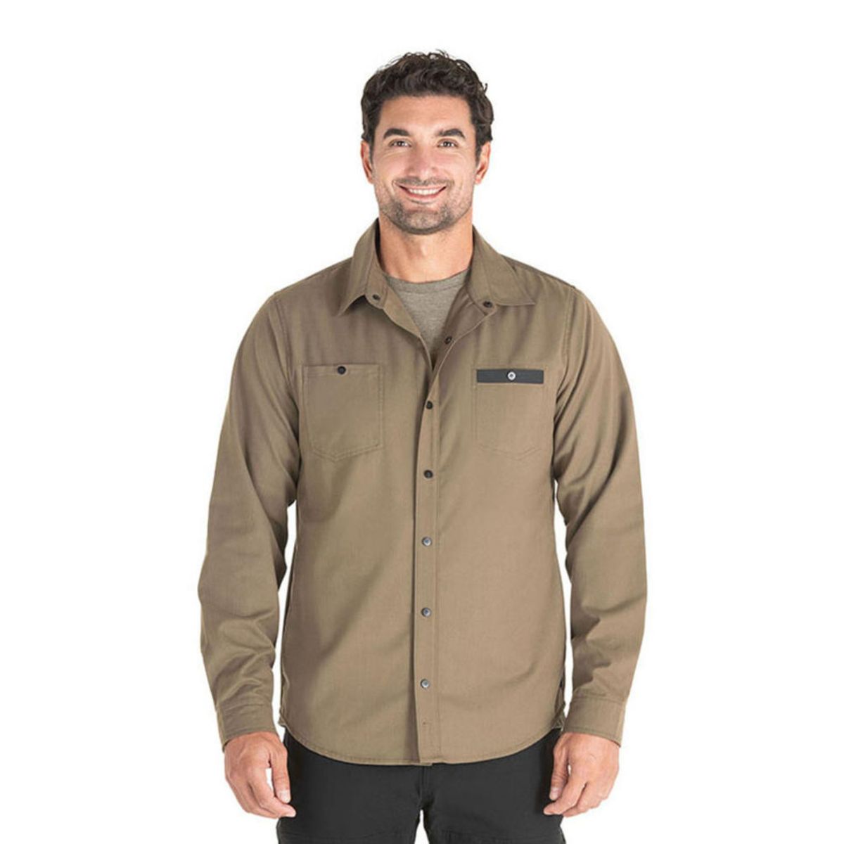 PANAMA JACK - Camisa Hombre Casual Marrón Panama Jack