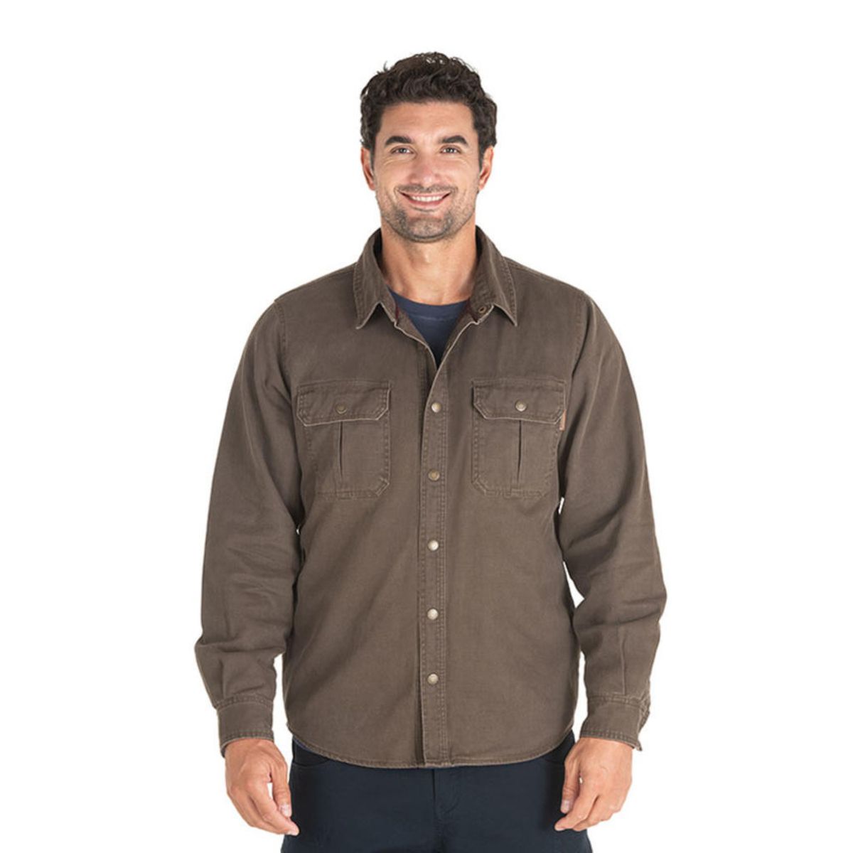 PANAMA JACK - Sobrecamisa Casual Hombre Marrón Panama Jack