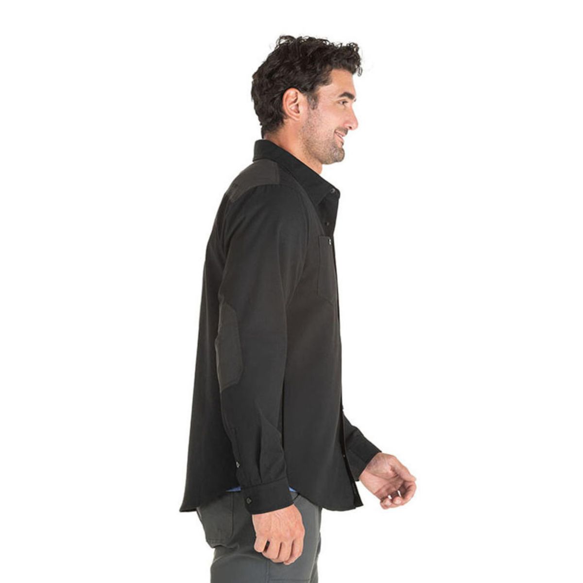 PANAMA JACK - Camisa Hombre Casual Negro Panama Jack
