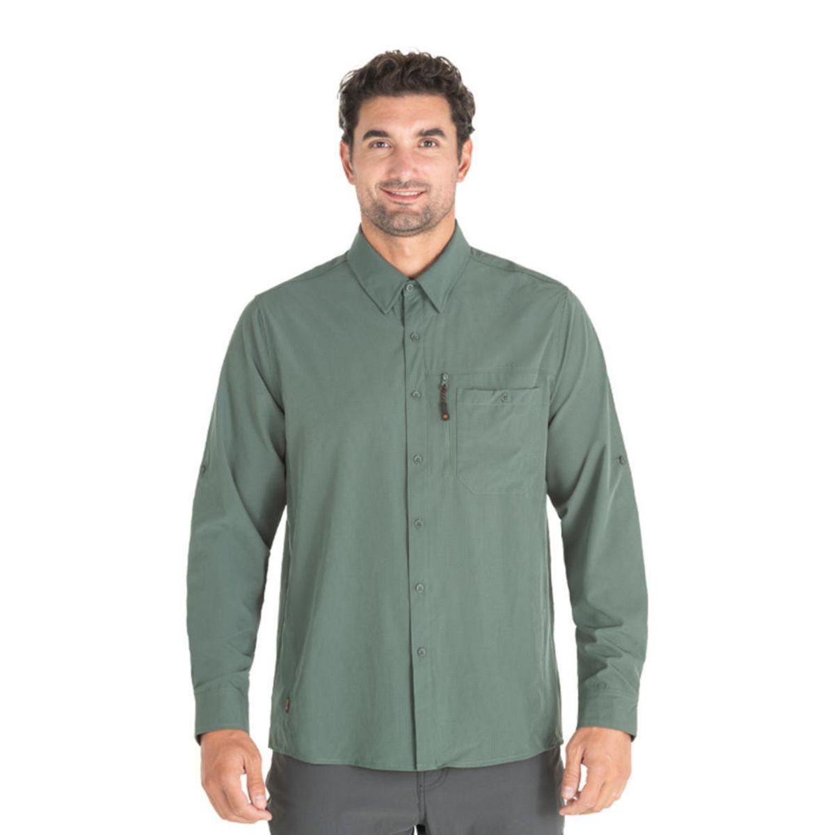 PANAMA JACK - Camisa Hombre Outdoor Verde Panama Jack